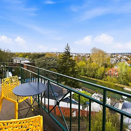 Maison Familiale, Vue Panoramique, Bord De Marne Casa vacanze