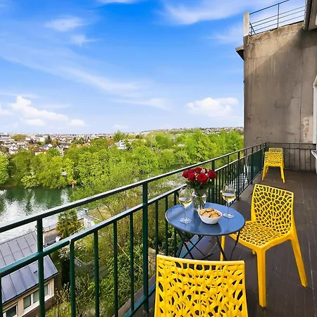 Maison Familiale, Vue Panoramique, Bord De Marne Champigny-sur-Marne